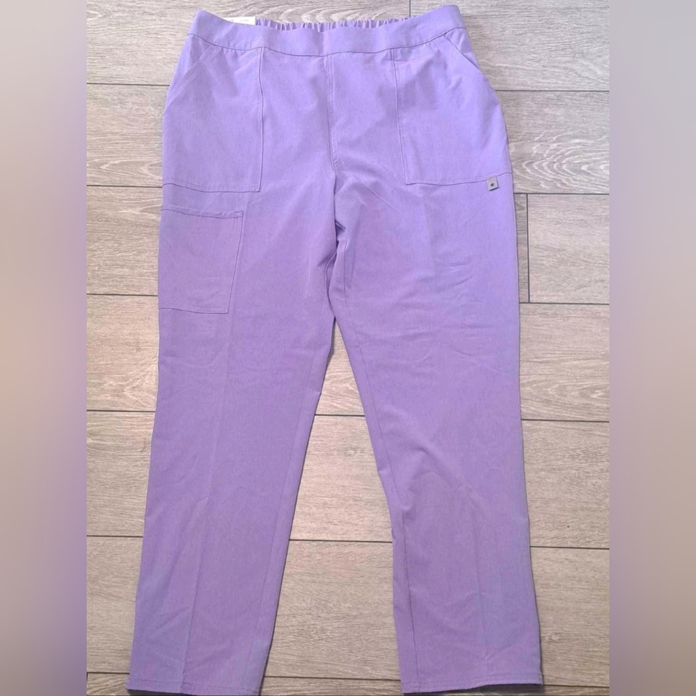 Scrubstar Active Womens Lavender Colo Fashion Pull-on Trouser Premium Scrub Pant